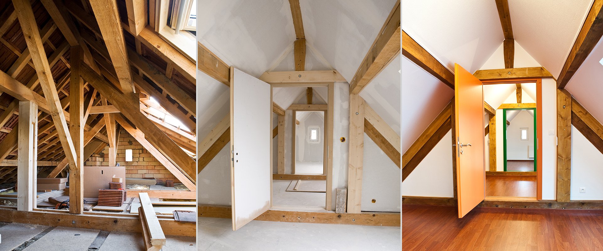 Umbau Dachboden Etappe Trockenbau