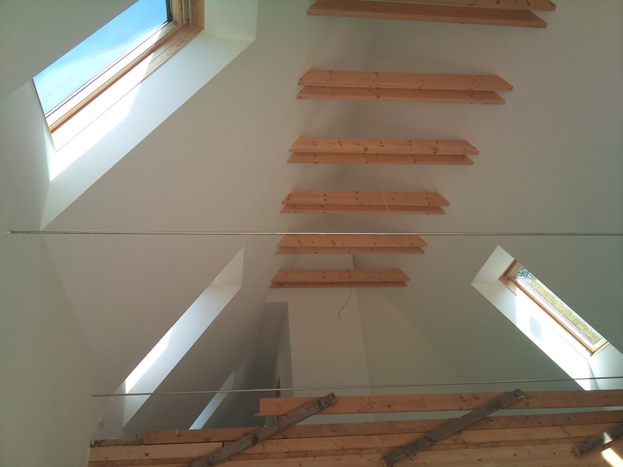 dachgeschossausbau mit rigipsplatten